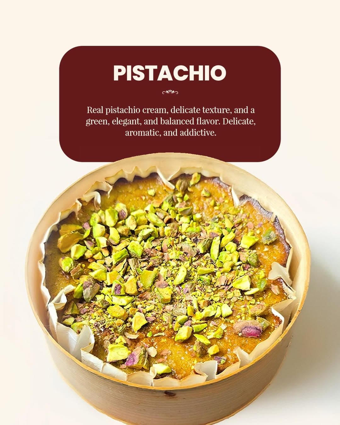 Pistachio Cheesecake