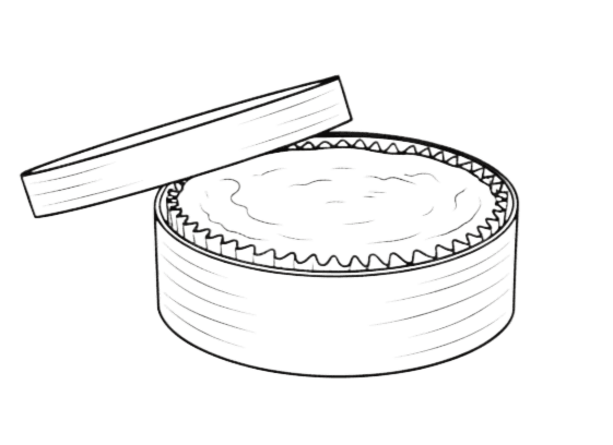 Small cheesecake box